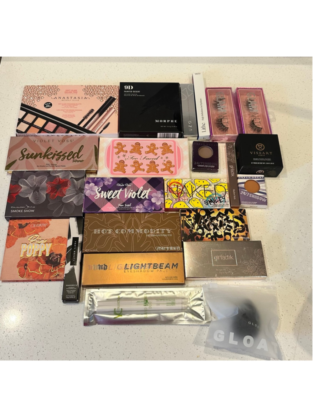 23pc Makeup Bundle ~ ABH, Urban Decay, Morphe, Viseart & More | NEW LOT